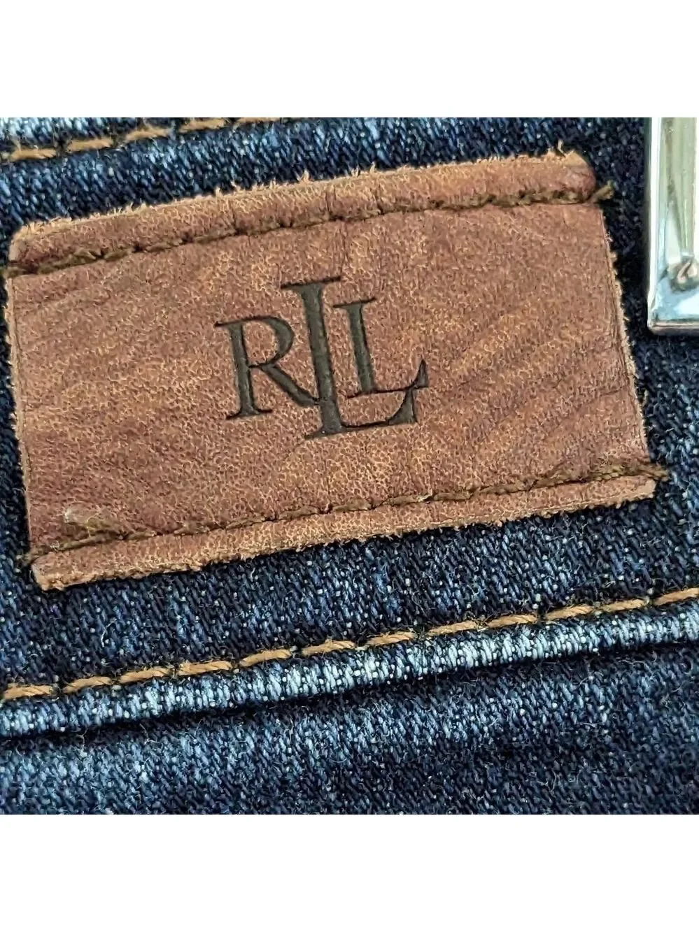 Lauren Ralph Lauren Straight leg dark wash jeans Size 16 EUC Staple